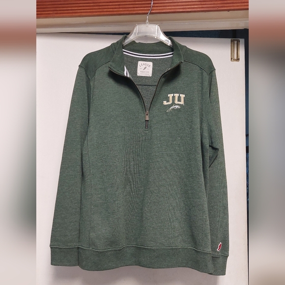 Jacksonville University League Green Men's Sweater Like New - Picture 3 of 8
